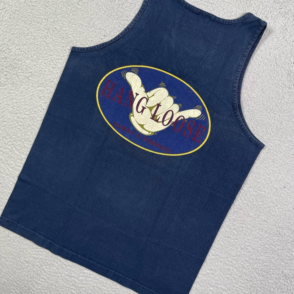 Vintage‎ y2k Hawaii hang loose tank top